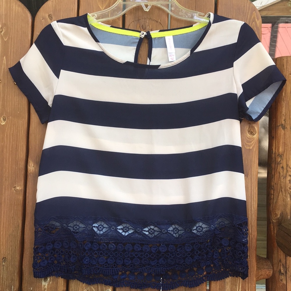 Xhilaration sheer crop top